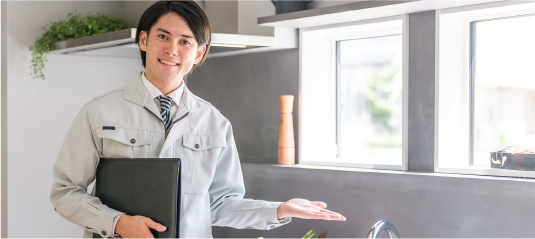 メーカー保証のほか自社保証で安心